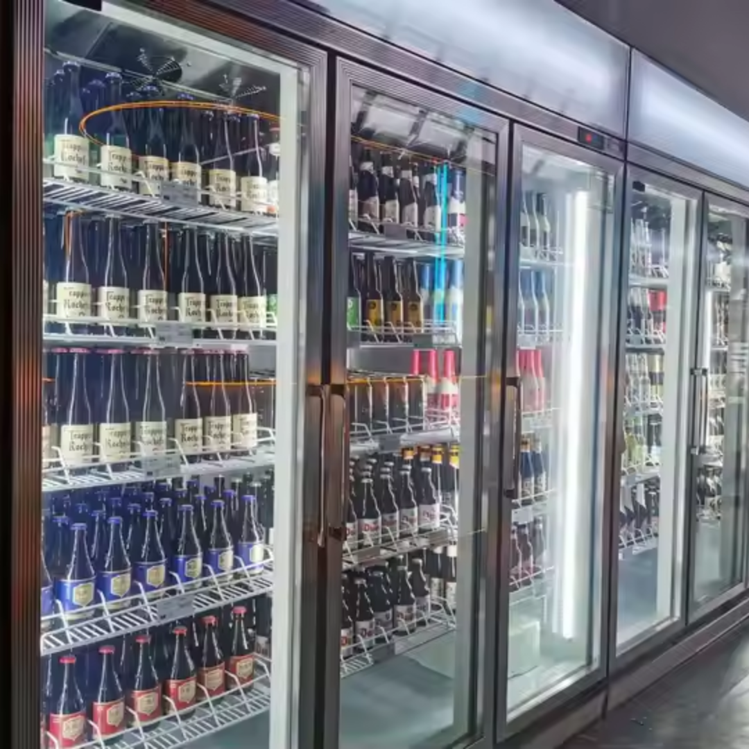 NovaCool TripleView Retail Fridge