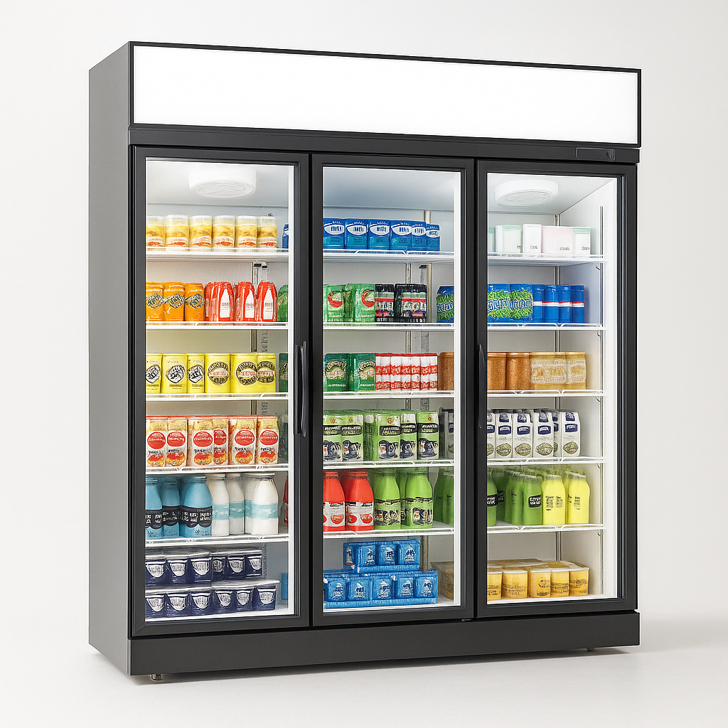 NovaCool TripleView Retail Fridge