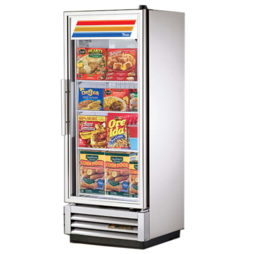 True T-Series Reach-In 12 Cu Ft Glass Door Freezer - T-12FG-HC~FGD01