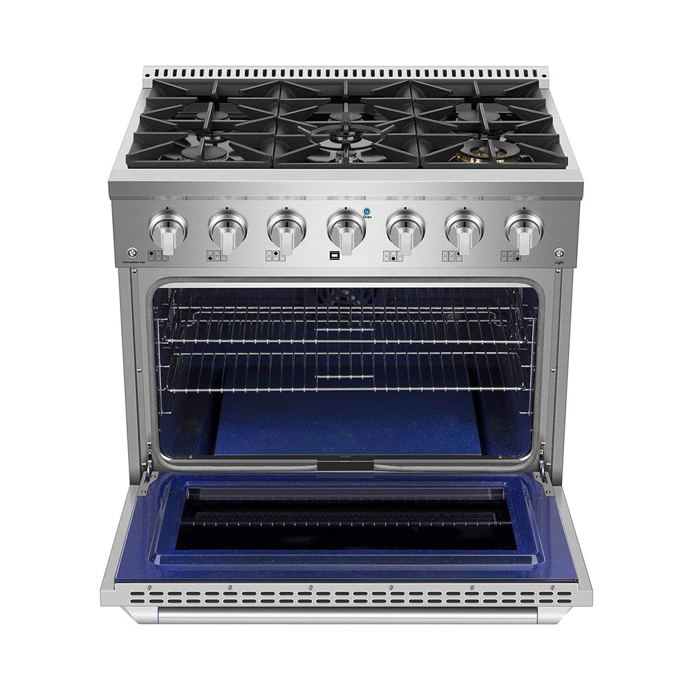 Awoco 36” Freestanding 6 Burners Range