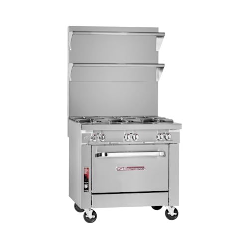 Southbend S/S 6-Burner 36" Heavy Duty Gas Range - P36A-BBB