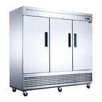 Darling Foodservice Bottom Mount 3-Door 65Cf 83" Reach-In Freezer - 5002948
