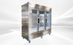 Cool Depot Commercial 3 Door Stainless Steel Refrigerator