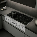 RHH-Professional 36” Stainless Steel Range Top with 6 Sealed Burners