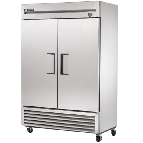True® T-Series 2 Door Reach-In 49 Cu Ft -10°F Freezer - T-49F-HC