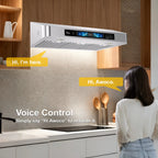 RHH Under Cabinet Range Hood Voice Gesture Controls
