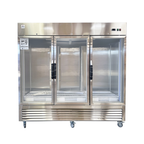 Cool Depot Commercial 3 Door Stainless Steel Refrigerator