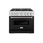 ZLINE 36 IN  Classic Dual Fuel Range with 6 Burner