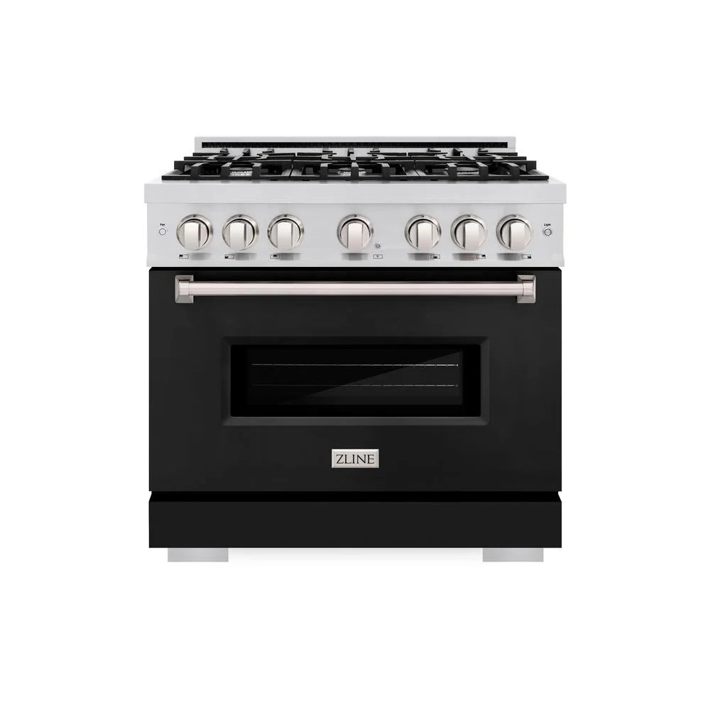 ZLINE 36 IN  Classic Dual Fuel Range with 6 Burner