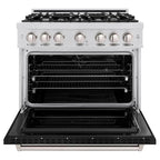 ZLINE 36 IN  Classic Dual Fuel Range with 6 Burner