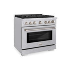 ZLINE 36 in. 5.2 cu. ft. Paramount Gas Range with 6 Burner